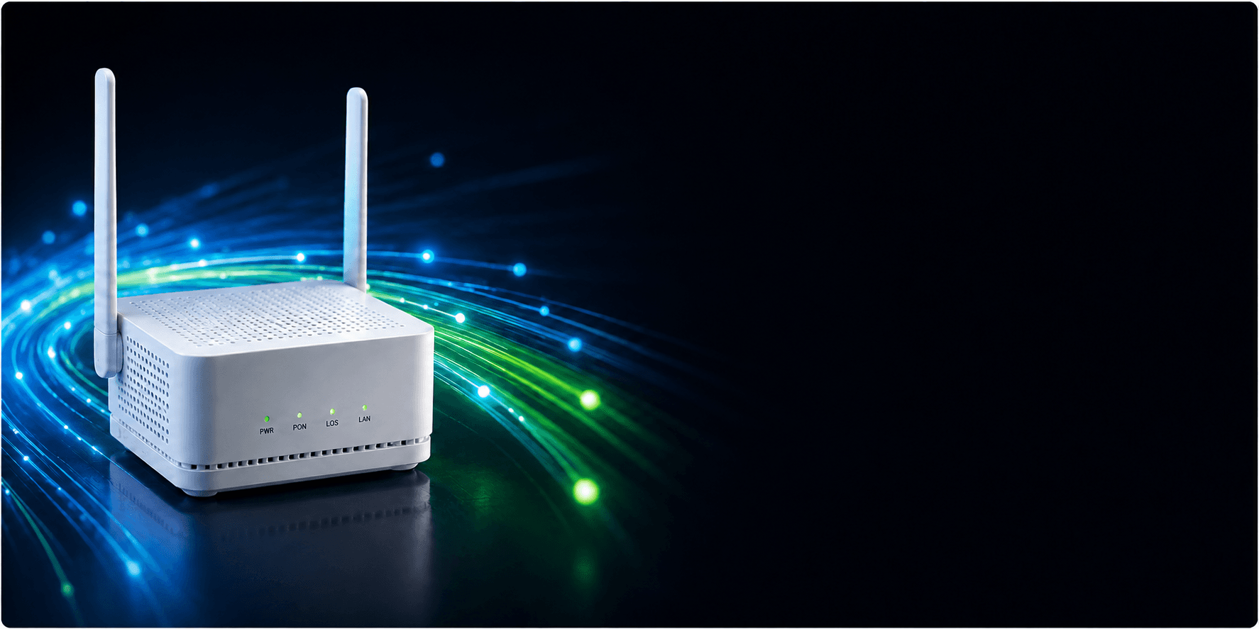 Fiber optic router with ultra-low latency connectivity